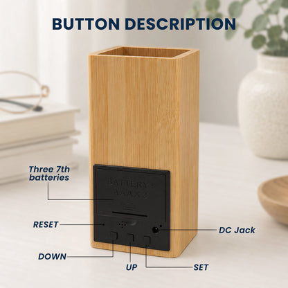 Never_Forget_The_Difference_You_Make_Personalized_Pen_Holder_With_Clock_5
