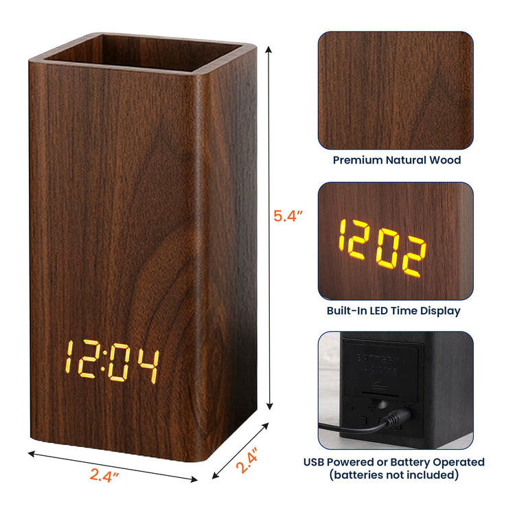 Never_Forget_The_Difference_You_Make_Personalized_Pen_Holder_With_Clock_6